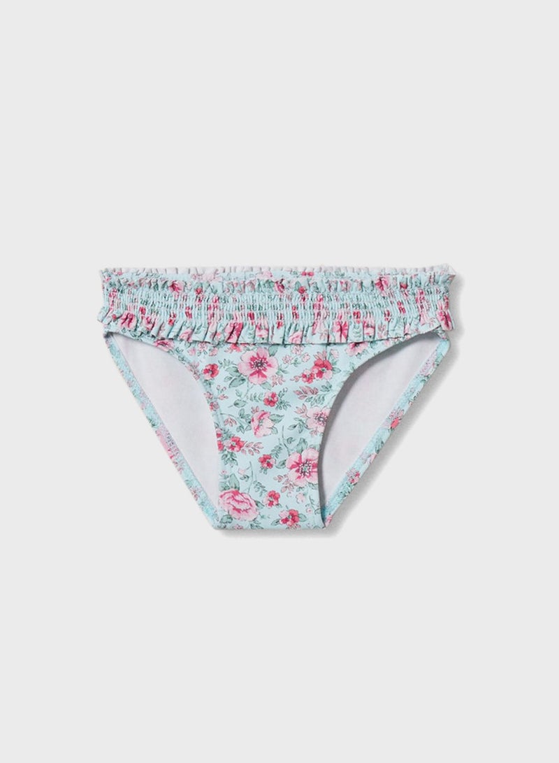 MANGO Infant Floral Print Bikini Bottoms - Image 1