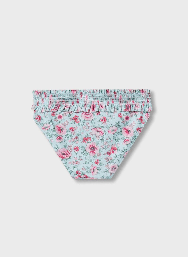 MANGO Infant Floral Print Bikini Bottoms - Image 2
