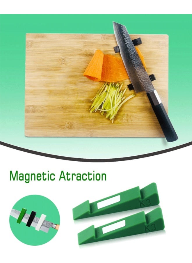 DAEVO Ultrathin Sectioning Aid, Vegetable Sheet Cutter Slicer, Creative Kitchen Cutting Aid Gadgets Tool, Food Slicer Assistant Tool for Slicing Cucumber Carrot - Image 3
