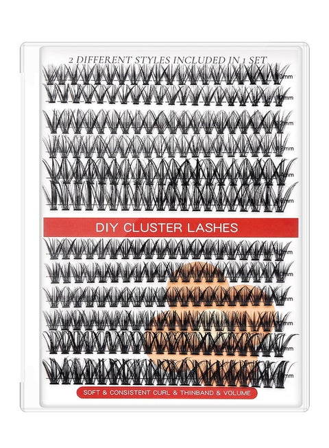 Eyelash Extension, Individual Lashes Kit, Cluster Lashes, Natural Cluster Lashes, C Curl Faux Mink Eyelash Extensions