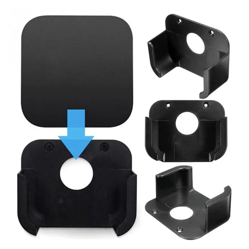 Black TV Wall Mount Bracket Housing For Media Player TV Box Ceiling Mount System - Image 4