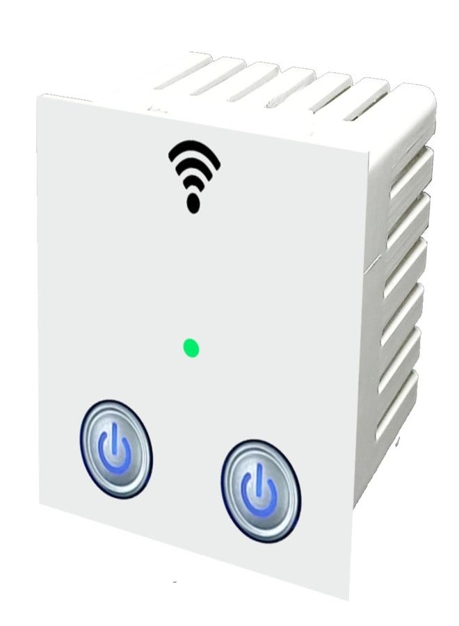 Smarteefi 2 Port WiFi Smart Switch, Modular, Voice/App/Manual Control, Scheduling, Countdown Timer, Compatible with Alexa & Google Home, 2 YEAR WARRANTY (2 Port) - Image 1