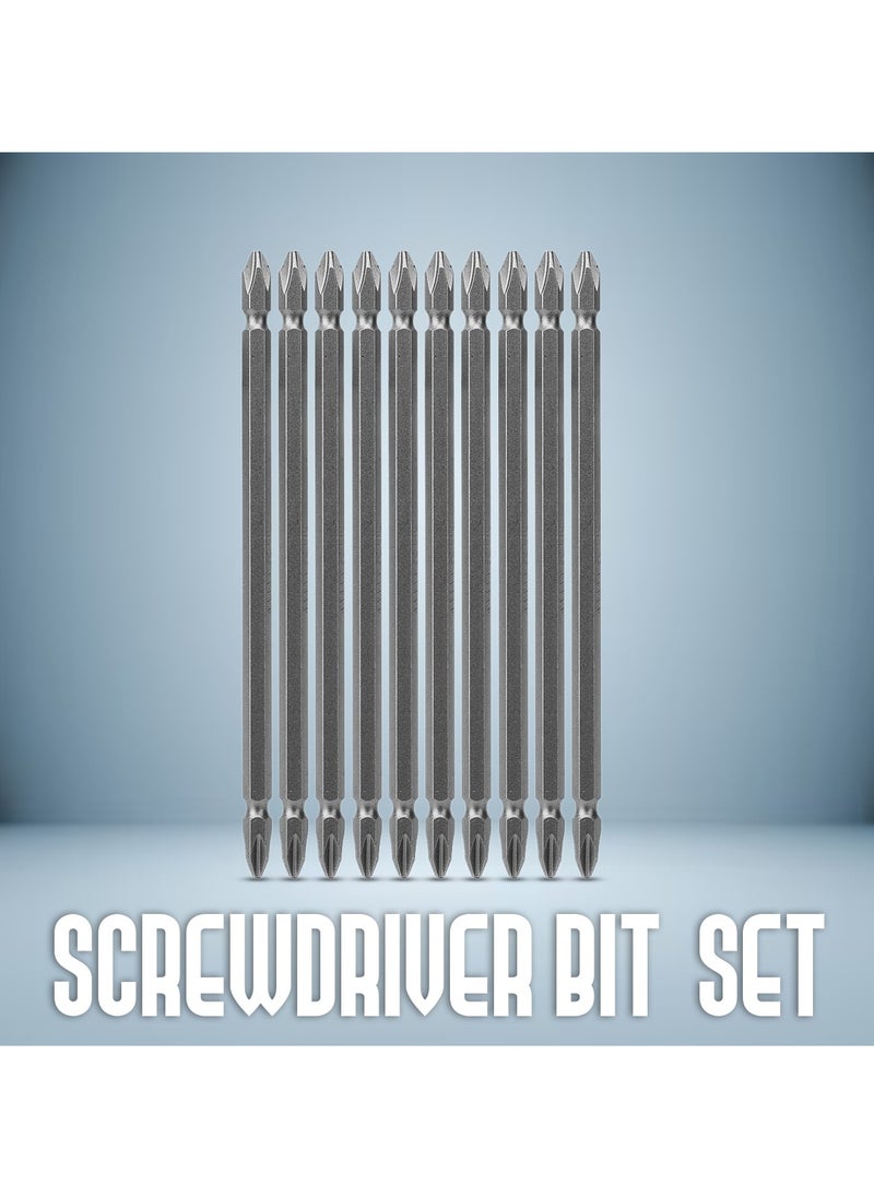 DEFAONS - 150mm PH2 Long Screwdriver Bit Set For Precision Drilling And Driving - Image 1