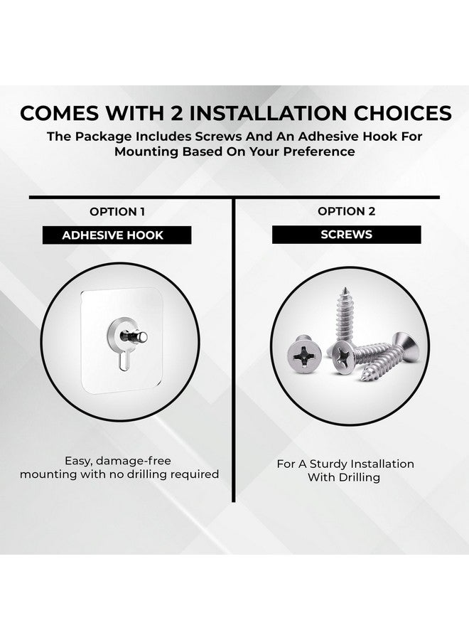 ROBUSTT موزع سائل صابون يدوي مثبت على الحائط - أبيض (300 مل، عبوة من 2) - مع خطافات لاصقة | مقاوم للتسرب، نافذة شفافة، تركيب سهل - مثالي للحمام، المطبخ، الفنادق، المكاتب - Image 5