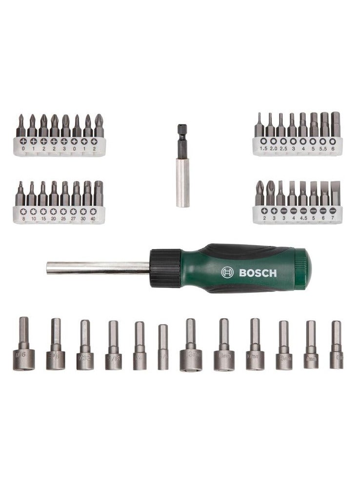 Bosch 46 Pieces Accessories Screwdriver Set2607019504 - Image 2