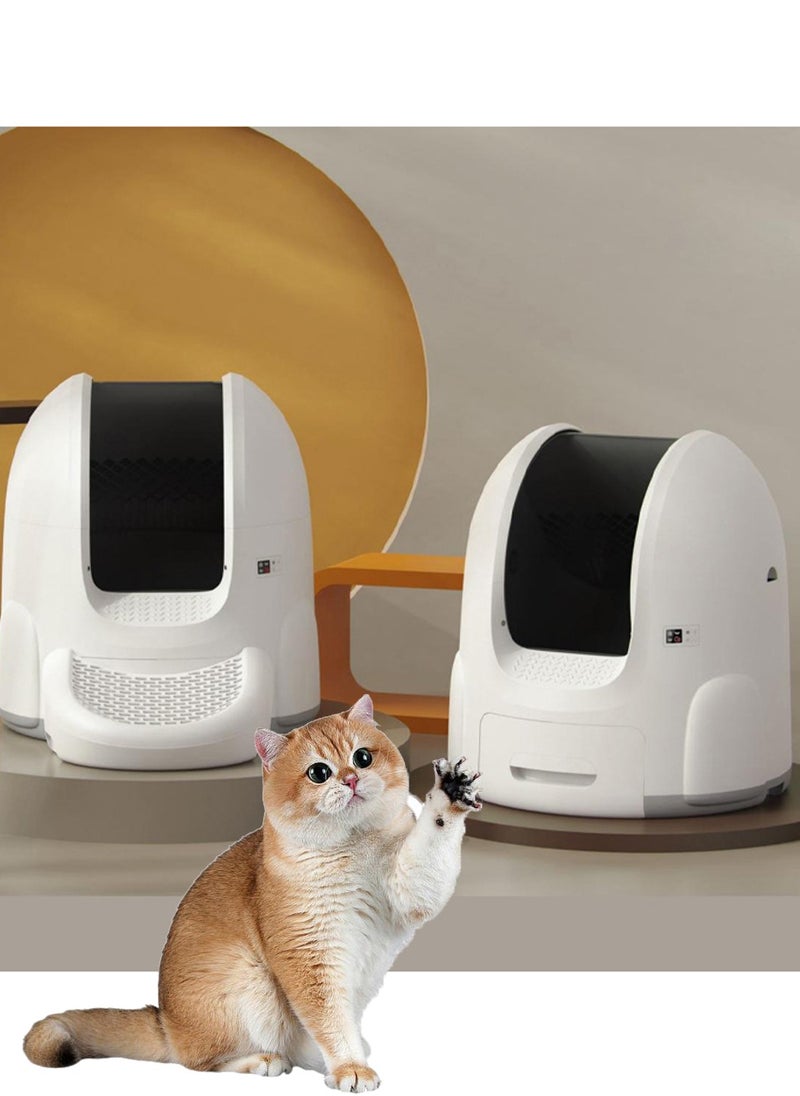 Automatic Cat Litter Box Large Cats Toilet Oversized Cat Toilet  Intelligent Cat Litter Box