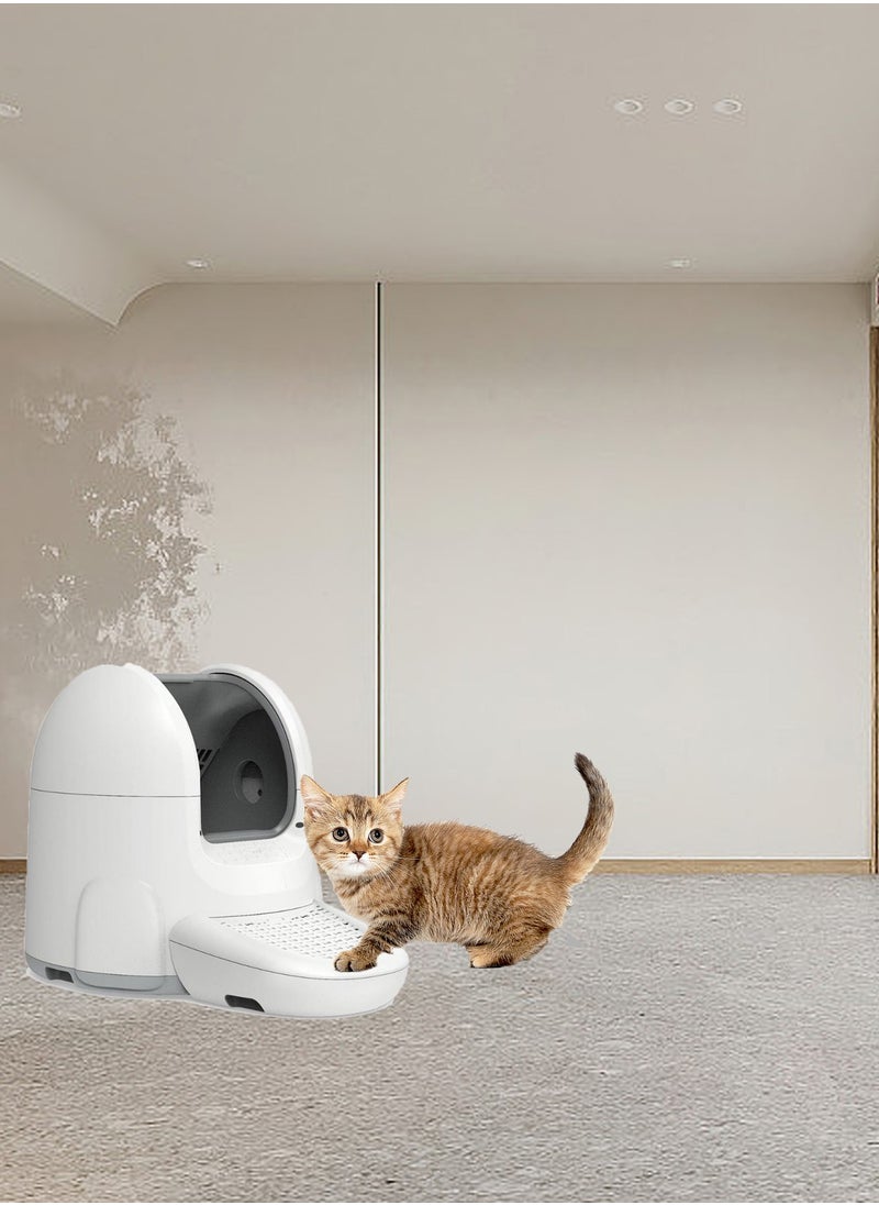 Kidle Automatic Cat Litter Box Large Cats Toilet Oversized Cat Toilet  Intelligent Cat Litter Box  - Image 5
