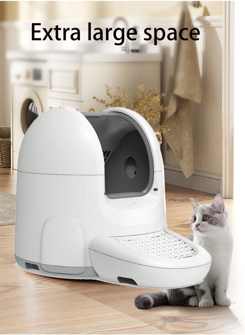 Kidle Automatic Cat Litter Box Large Cats Toilet Oversized Cat Toilet  Intelligent Cat Litter Box  - Image 2