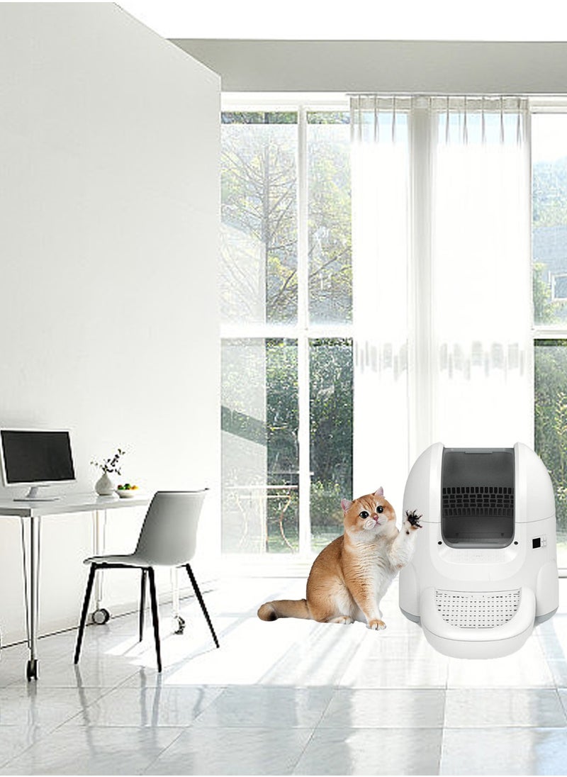 Automatic Cat Litter Box Large Cats Toilet Oversized Cat Toilet  Intelligent Cat Litter Box