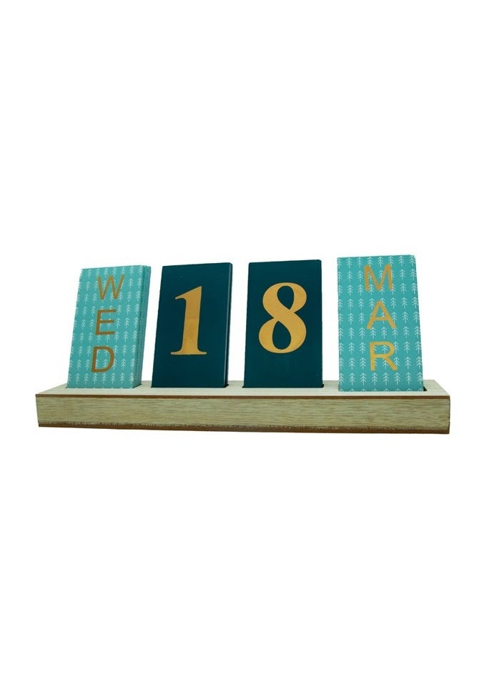 Generic Modern Wooden Decor Calendar, High Quality Material 