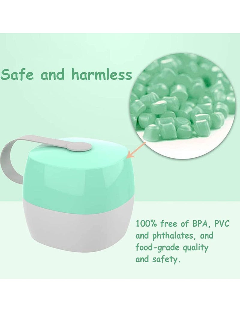 SOLARAE Dummy Case, Pacifier Case Soother Pod Pacifier Holder Box for Kids, Pacifier Storage Box Nipple Shield Case, Safe BPA-Free Pacifier Case for Travel and Home 3 Pack - Image 5