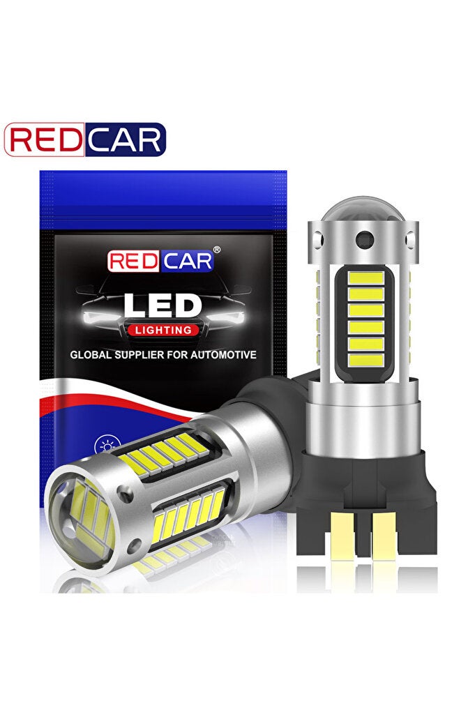 rayihni White 2pcs Canbus PW24W PWY24W LED Bulbs 3014 LED 30SMD DRL Fog Lamps For Audi BMW Volkswagen Turn S - Image 1