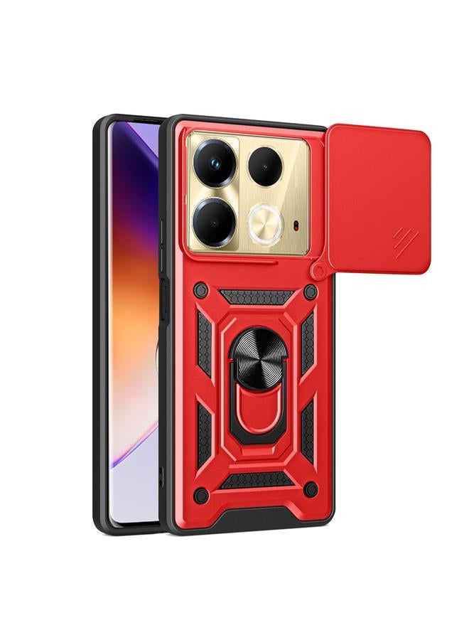 erorex Case For Infinix Note 40 4G Sliding Camera Cover Design TPU+PC Phone Case - Image 1
