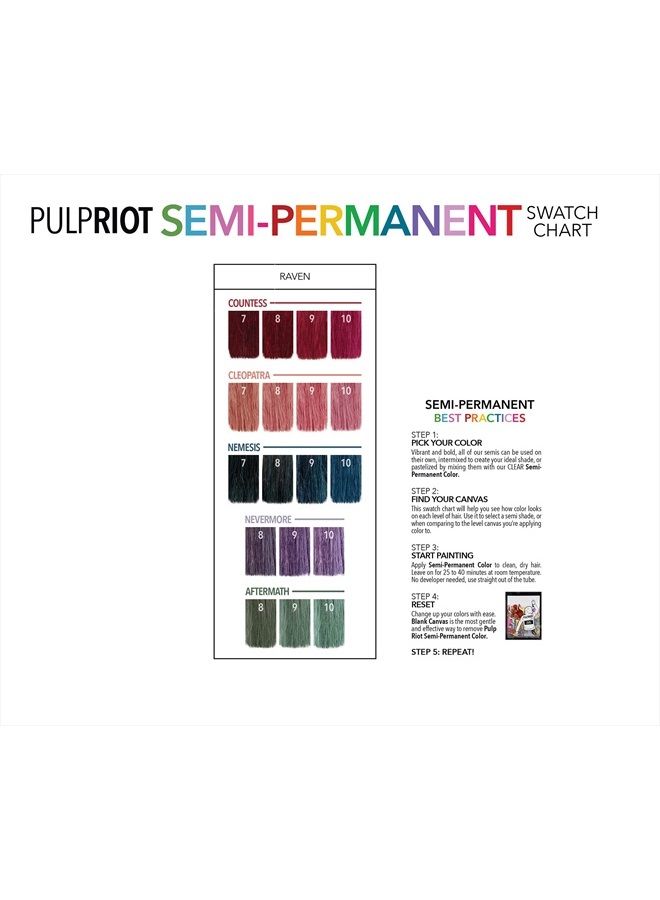 P.R. Pulp Riot Semi-Permanent Hair Color 4oz- Aftermath - Image 5