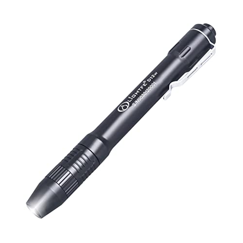LIGHTFE D12 Zoomable Pen Light, Reusable Medical Pocket Light with Clip, Waterproof and Anti-Drop White Light Penlight Flashlight, Medical Penlight for Nurses, Doctors and Nursing Students - Image 1
