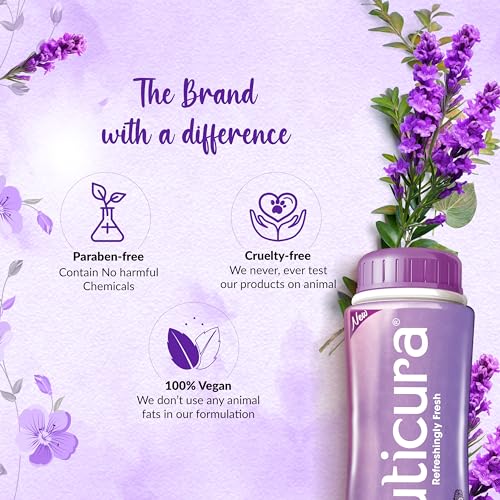Cuticura Lavender Mist Talcum Powder,Pack of 400 G - Image 3