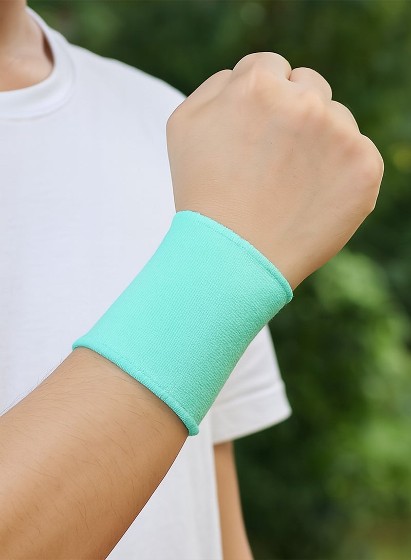 آر جيه ربطة معصم رياضية نسائية لون  تركواز من RJ دعم مثالي ومرونه عاليه اثناء التمارين امتصاص فائق للرطوبة والحرارة - Image 3