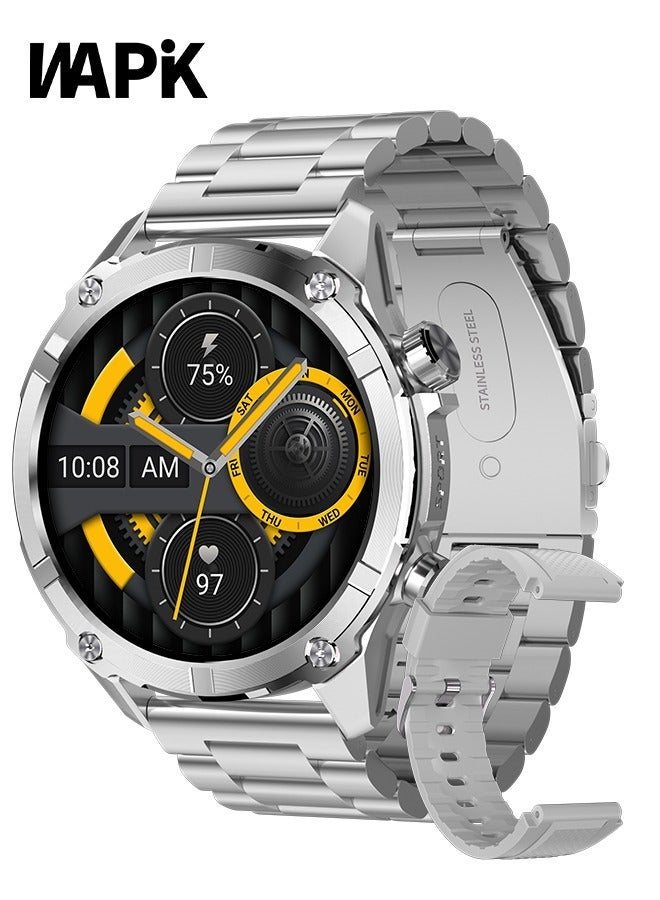 Kalobee SK50 Pro Smart Watch | AMOLED Display, Wireless Charging, 3 Straps + Additional Bracelet, Fitness & Health Tracker with Heart Rate, Sleep & Activity Monitoring, Stylish Multicolor Design – Unisex - Image 2
