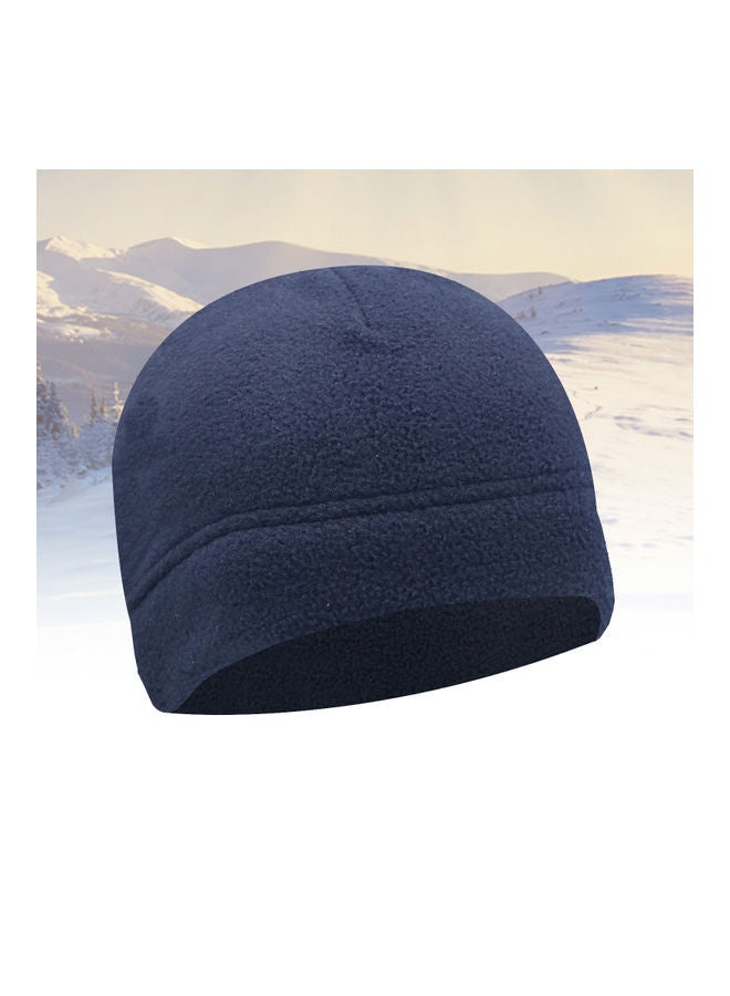 NIBEMINENT Winter Hat Polar Fleece Warm Thick Windproof Cycling Hiking Outdoor Beanie Skull Cap 12x5x10cm  - Image 1