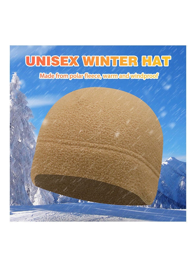 NIBEMINENT Winter Hat Polar Fleece Warm Thick Windproof Cycling Hiking Outdoor Beanie Skull Cap 12x5x10cm  - Image 2