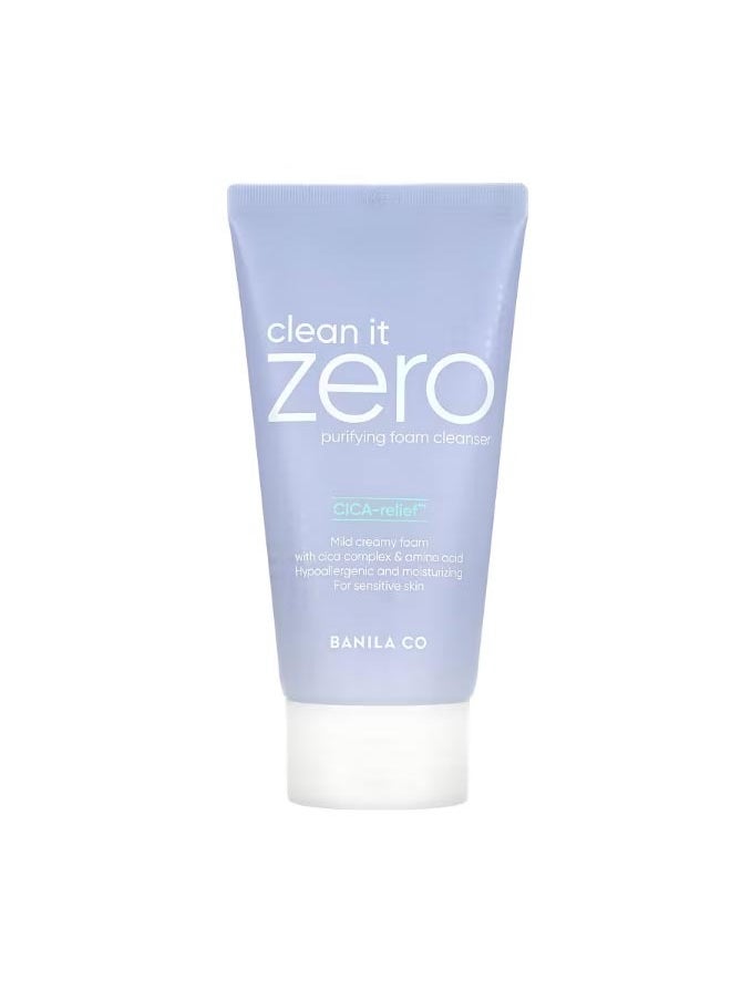 Banila Co Clean it Zero Purifying Foam Cleanser 5.07 fl oz 150 ml  - Image 1