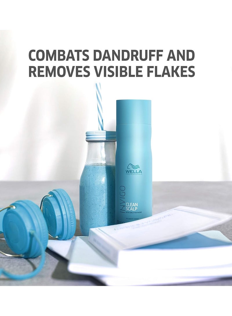 Wella Professionals Clean Scalp Anti Dandruff Shampoo 250 ml - Image 4