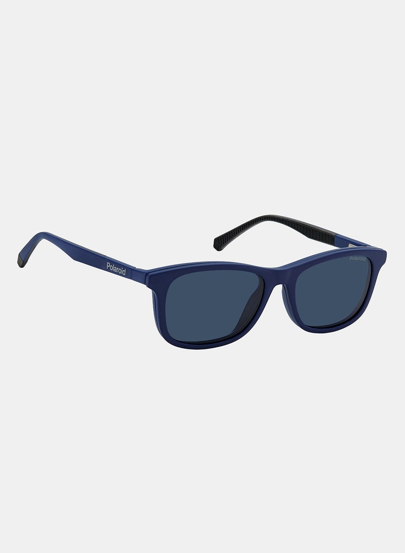 Polaroid Clip on Kids Unisex Square Sunglasses 48 PLD 8045/CS - Image 2
