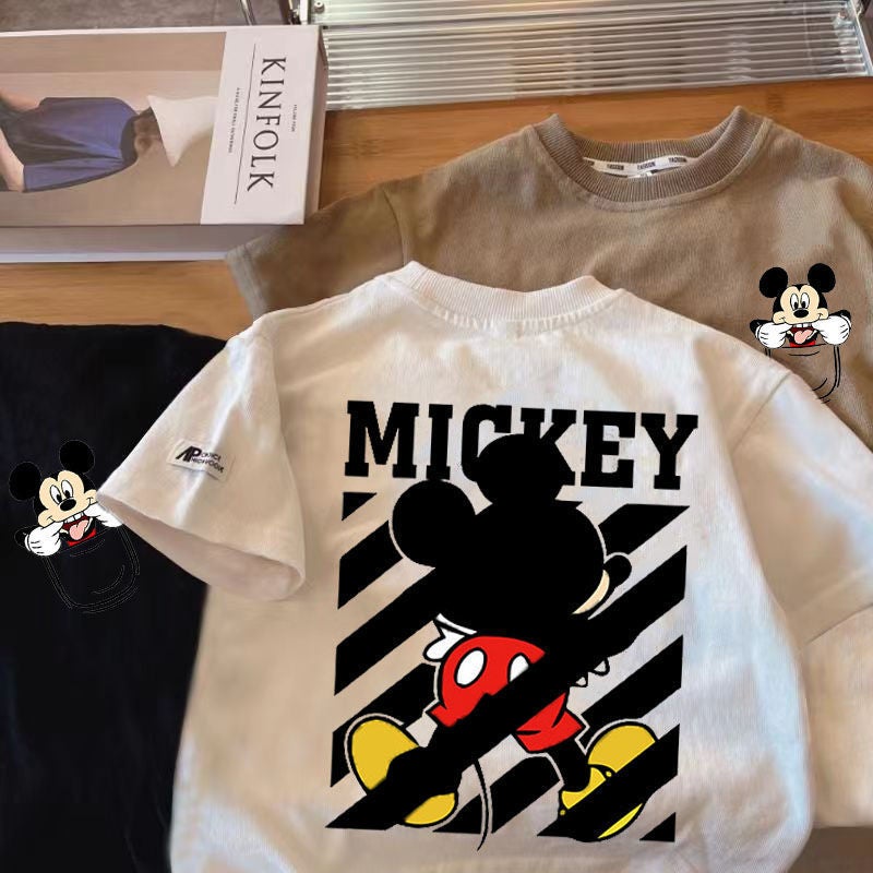 New Children'S Summer Cotton T-Shirts For Boys And Girls, Stylish Children'S Printed Cartoon Base Shirts, Tops For Outerwear - Image 3