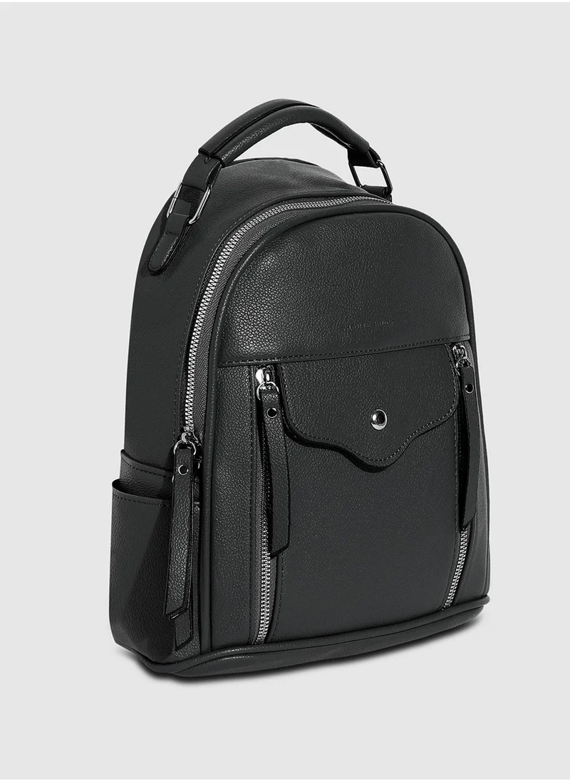 Haute Sauce Everyday Essentials Mini Backpack - Black