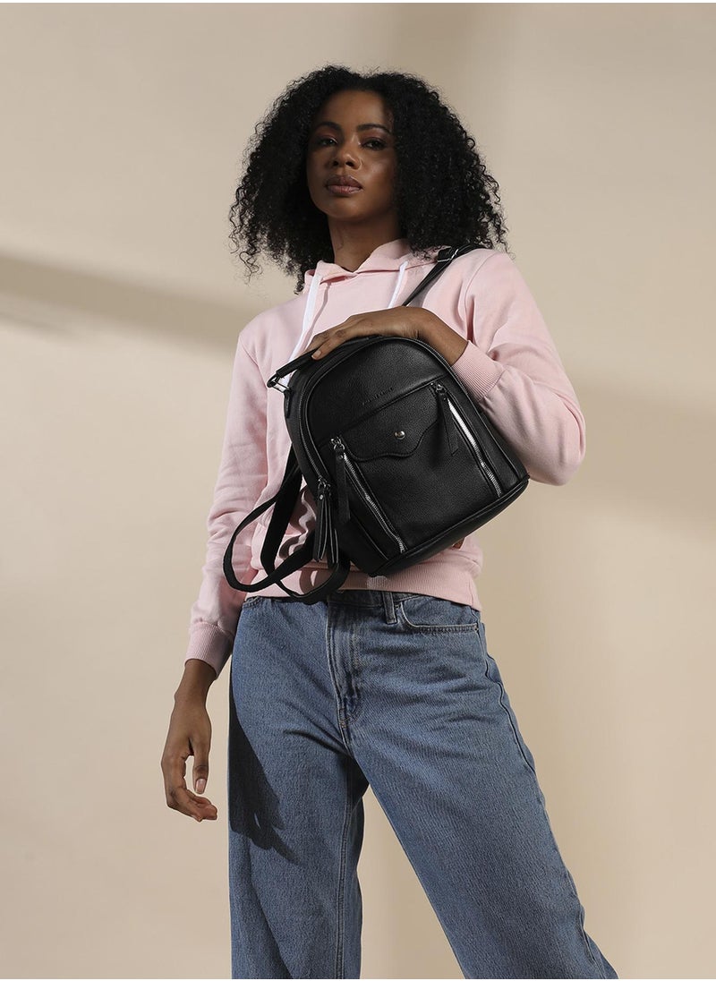 Haute Sauce - Everyday Essentials Mini Backpack - Black - Image 1