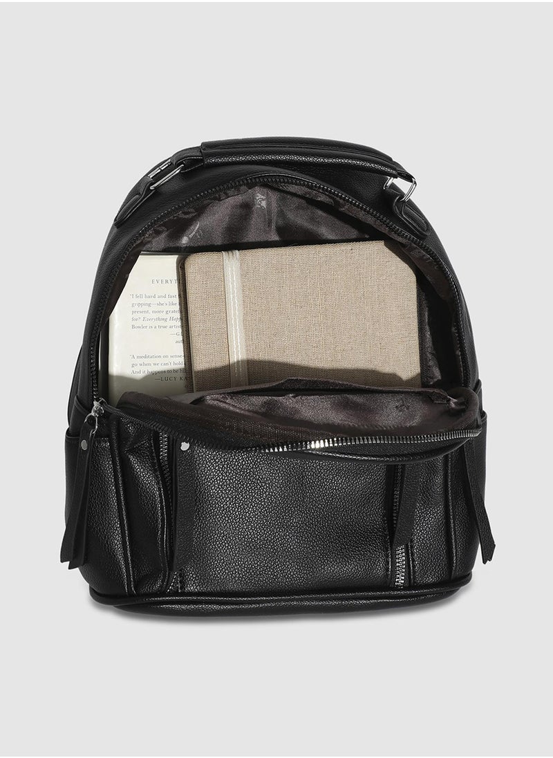 Haute Sauce - Everyday Essentials Mini Backpack - Black - Image 1