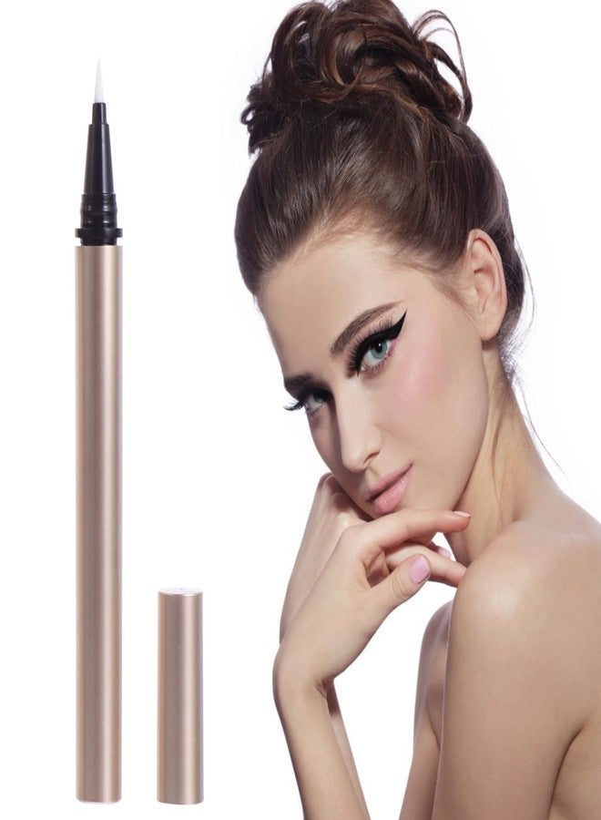 SOLUSTRE 5pcs Eyeliner Empty Diy Eyeliner Tube White Eyeliner Green Eyeliner Empty Eyeliner Tubes Bulk Liquid Eyeliners Refillable Eyeliner Pen Gold Empty Pen Tube Plastic Flash - Image 2