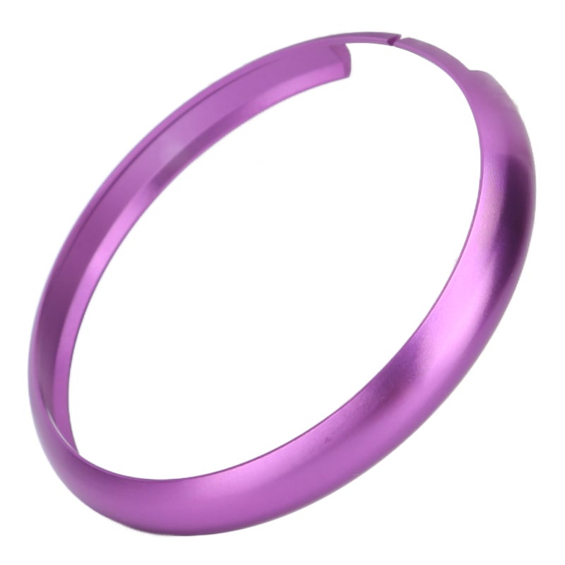 Car Remote Key Fob Decorative Ring Trim Purple Aluminum Replacement for MINI R55 R56 R57 R58 R59 R60 2008‑on - Image 2