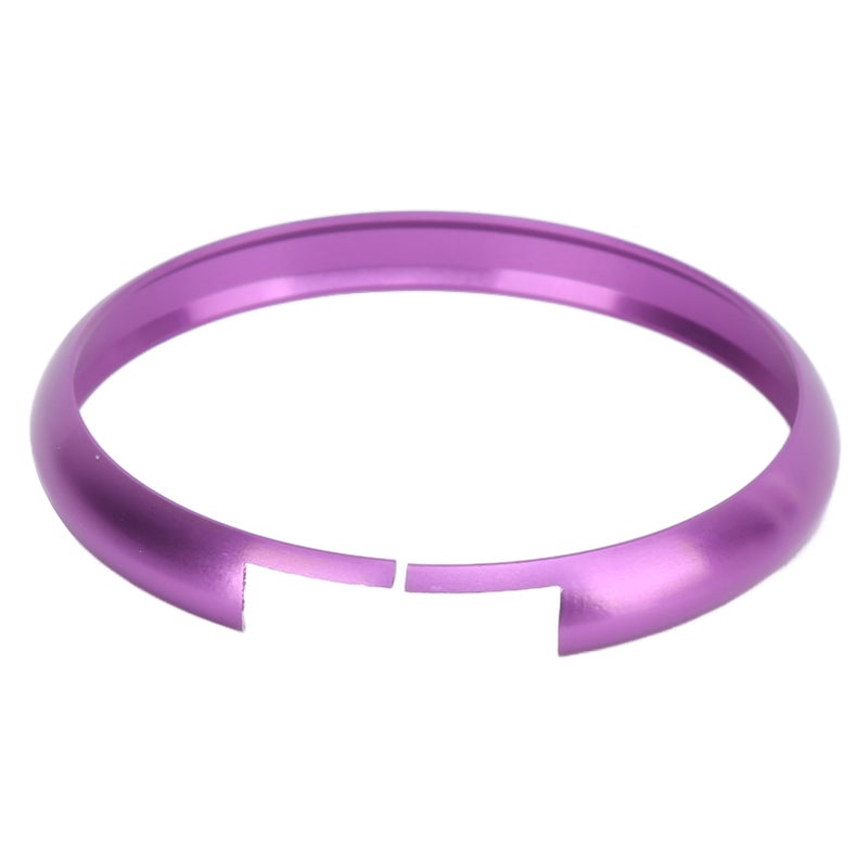 Car Remote Key Fob Decorative Ring Trim Purple Aluminum Replacement for MINI R55 R56 R57 R58 R59 R60 2008‑on - Image 1