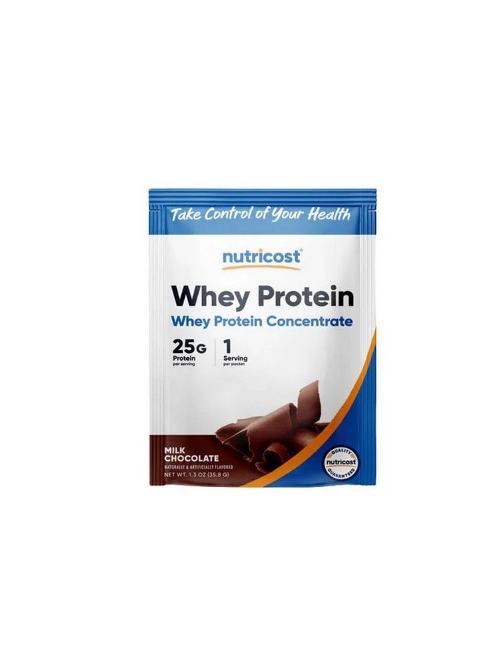 Nutricost Whey Protein Concentrate Milk Chocolate, 1 serving