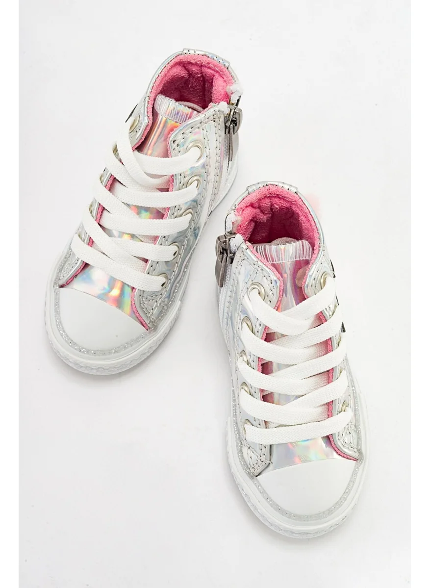 Mnpc Girls Hologram Horse Sneakers Anatomical Shoes