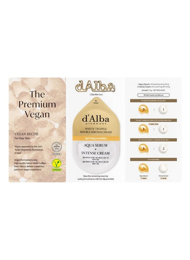 d'alba Piedmont D'Alba White Truffle Double Serum & Cream (0.45 Ounce (Pack Of 1))  - Image 1
