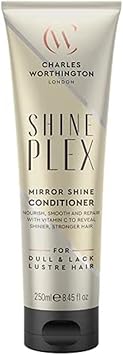 Charles Worthington ShinePlex Mirror Conditioner to Boost Salon Shine Nourishing for Dull Frizzy Hair Women 250 ml - Image 1
