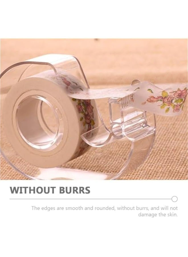 Generic Transparent Tape Cutter for Washi Adhesive Tape, Ideal for Office and Home Use, Perfect for Sticker Accessories - Image 4