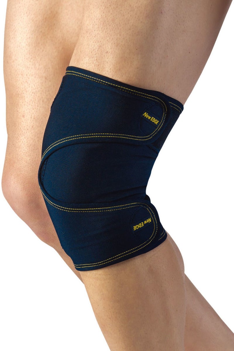 PAVIS Adjustable Knee Wrap – Knee Brace & Compression Sleeve for Men & Women, Italy Brand, Bacteriostatic Material, Adjustable Strap, Support for Running, Cycling & Basketball