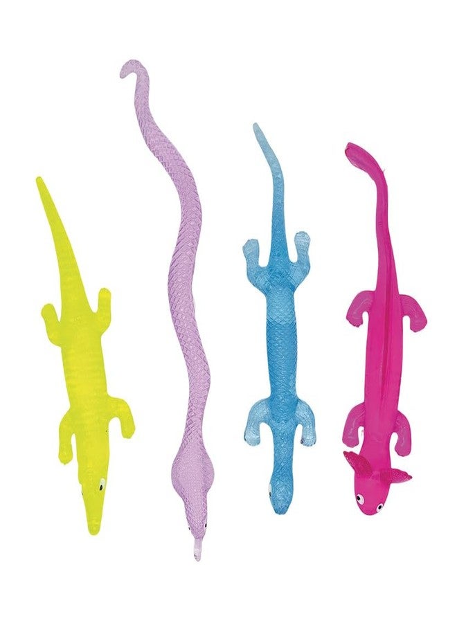Geddes Raymond Geddes Squish ‘n’ Smell Reptiles - Pack of 12 - Scented Squishy Animal Toys for Kids and Sensory Fun - Image 3