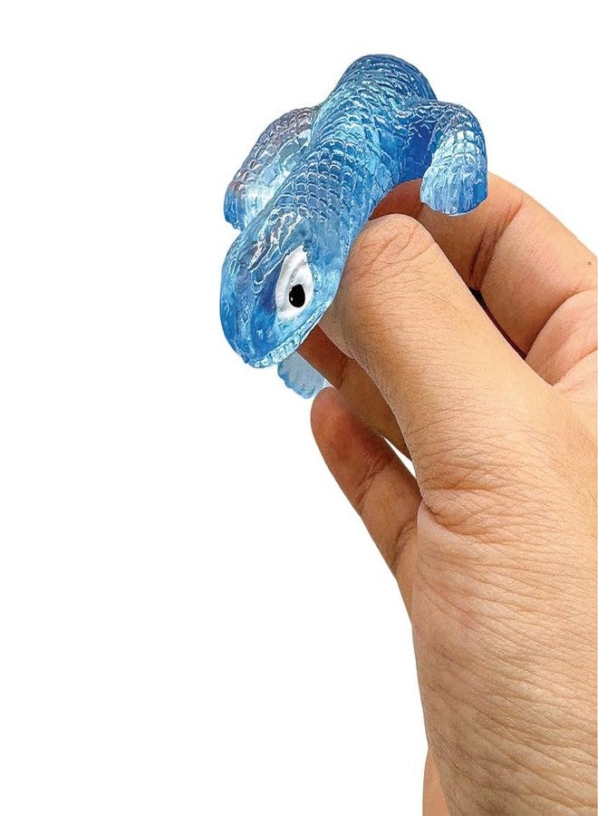 Geddes Raymond Geddes Squish ‘n’ Smell Reptiles - Pack of 12 - Scented Squishy Animal Toys for Kids and Sensory Fun - Image 2