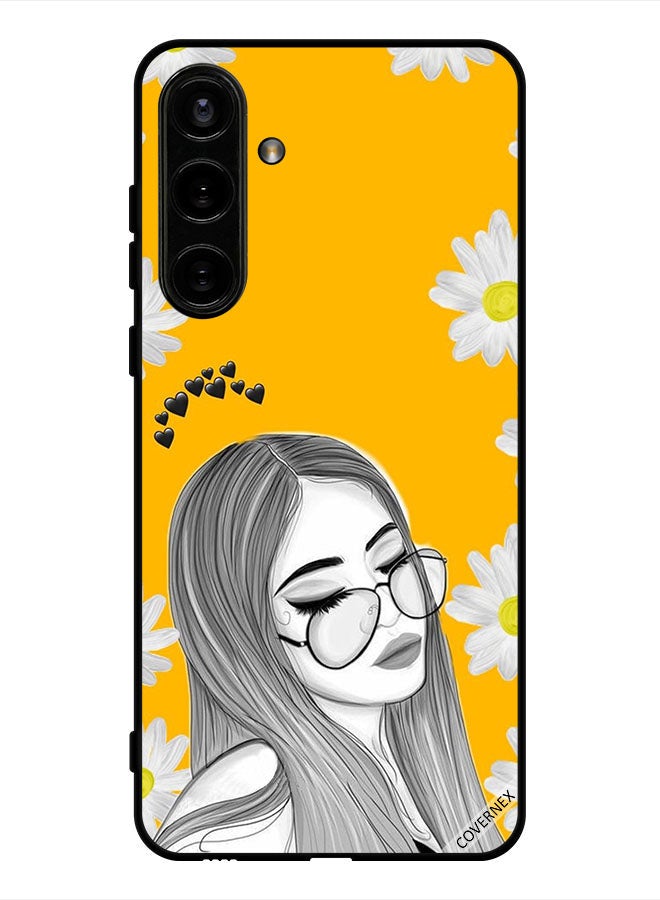 Covernex Protective Case Cover For Samsung Galaxy S24 Plus Glasses Girl Art - Image 1