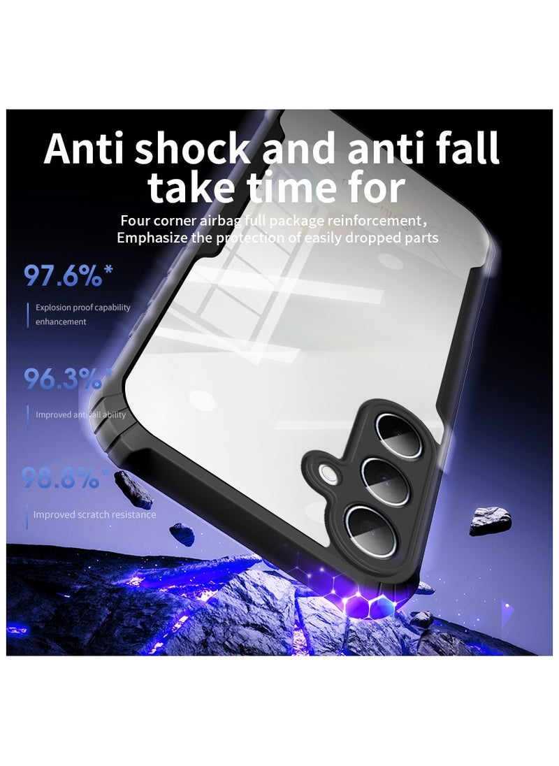 [1+1 Sets] For Samsung Galaxy A26 Case Cover & Screen Protector Phone Case with Anti Drop Function,Tempered Flim