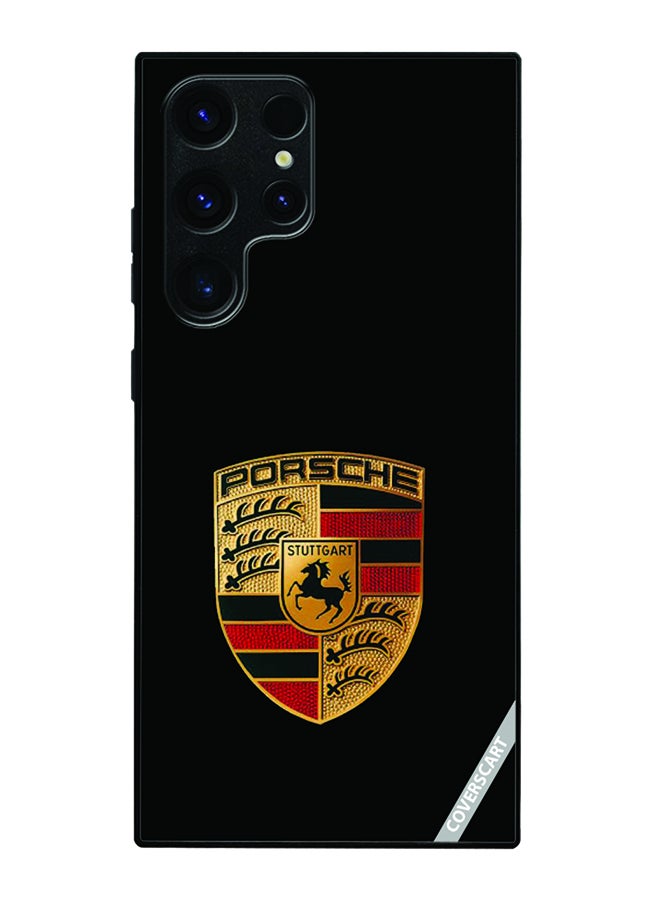 Protective Case Cover For Samsung Galaxy S24 Ultra Porsche Design Black