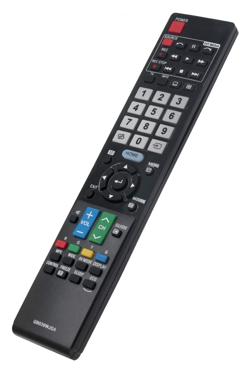 AULCMEET GB039WJSA RRMCGB039WJSA Replace Remote Control Compatible with Sharp Aquos TV LC-80LE940X LC-52LE840X LC-46LE840X LC-60LE940X LC-60 LE640X LC-90 LE740X LC46LE840X LC52LE840X LC60LE640X LC60LE940X - Image 4