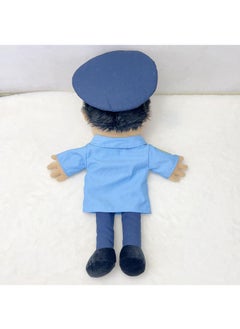 General 1 Pcs Jeffy Feebee Series Puppets Police Plush Toy 55Cm  - Image 3