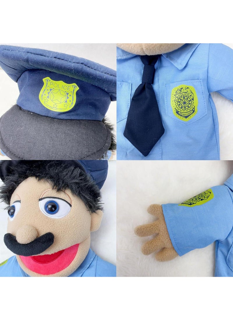 General - 1 Pcs Jeffy Feebee Series Puppets Police Plush Toy 55Cm - Image 1
