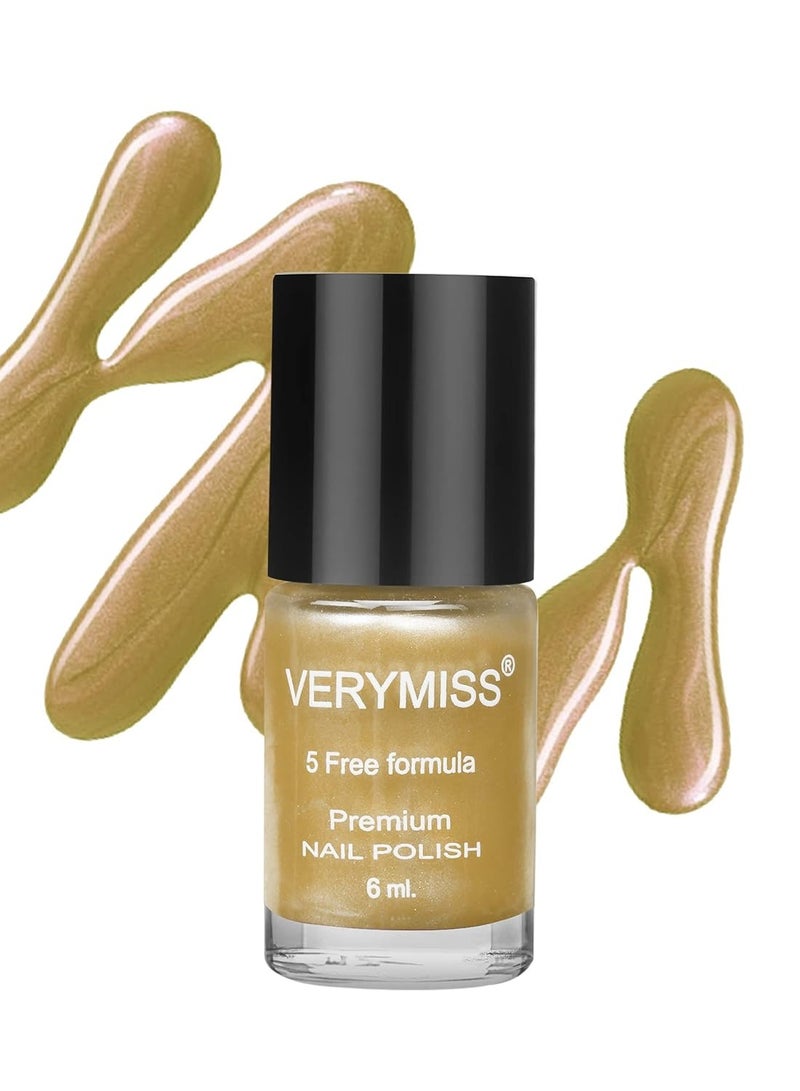 Verymiss Premium Pearl Nail Polish 6 ml 219 Golden Treasure - Image 1