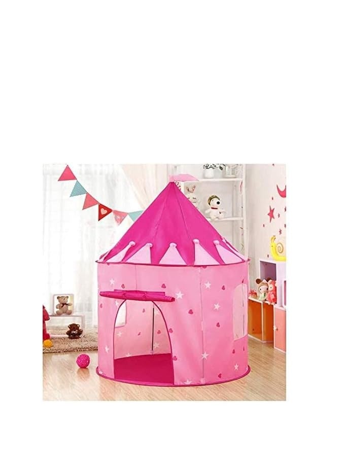 Indoor Outdoor Princess Castle Pop Up Play Tent - Image 1